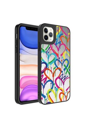 Apple iPhone 11 Pro Uyumlu Kılıf Aynalı Desenli Kamera Korumalı Parlak Zore Mirror Kapak