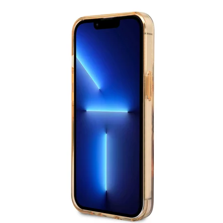 Apple iPhone 14 Pro Uyumlu Kılıf U.S. POLO ASSN. Renkli Ağaç Baskılı Dizayn Kapak
