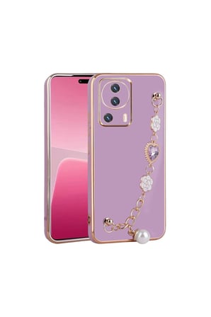 Xiaomi Mi 13 Lite Uyumlu Kılıf El Tutamaçlı Kamera Korumalı Zore Taka Silikon Kapak