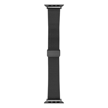 Apple Watch 42mm Uyumlu Kordon Hasır Metal Mıknatıs Tokalı Zore KRD-85 Kayış