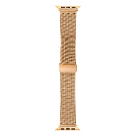 Apple Watch 42mm Uyumlu Kordon Hasır Metal Mıknatıs Tokalı Zore KRD-85 Kayış