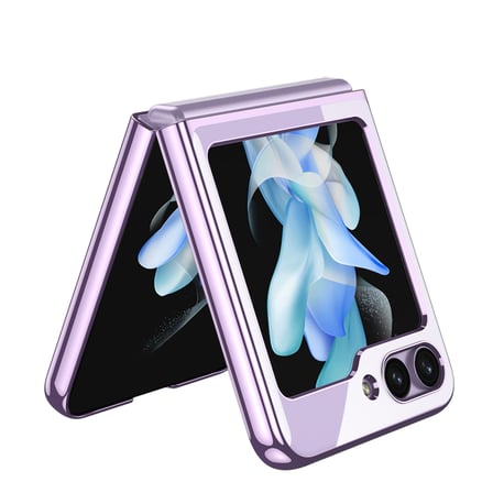 Samsung Galaxy Z Flip 5 Uyumlu Kılıf Zore Kıpta Lensli Kapak