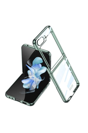Samsung Galaxy Z Flip 5 Uyumlu Kılıf Zore Kıpta Lensli Kapak