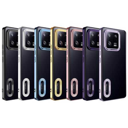 Xiaomi Mi 13 Pro Uyumlu Kılıf Kamera Korumalı Logo Gösteren Zore Omega Kapak