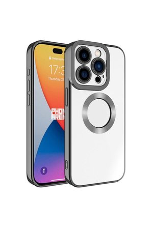Apple iPhone 15 Pro Uyumlu Kılıf Kamera Korumalı Logo Gösteren Zore Omega Kapak