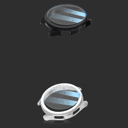 Samsung Galaxy Watch 6 Classic 47mm Uyumlu Sert PC Kasa ve Ekran Koruyucu Zore Watch Gard 29