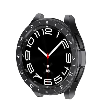 Samsung Galaxy Watch 6 Classic 47mm Uyumlu Sert PC Kasa ve Ekran Koruyucu Zore Sport Watch Gard 29