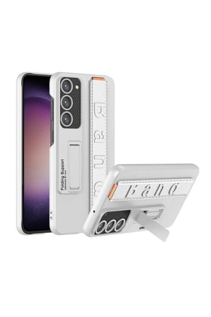 Samsung Galaxy S24 Uyumlu Kılıf Standlı El Tutacaklı Zore Band Kapak