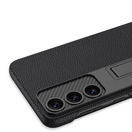 Samsung Galaxy S24 Plus Uyumlu Kılıf Zore Kıpta Standlı Kapak
