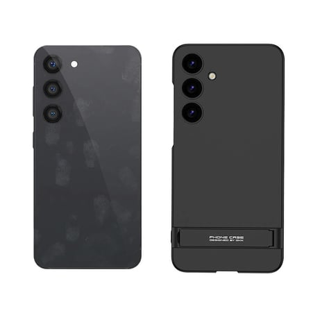 Samsung Galaxy S24 Uyumlu Kılıf Zore Kamera Korumalı Dikey Standlı Ays Kapak