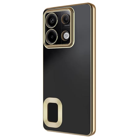 Xiaomi Redmi Note 13 Pro 5G Uyumlu Kılıf Kamera Korumalı Logo Gösteren Zore Omega Kapak