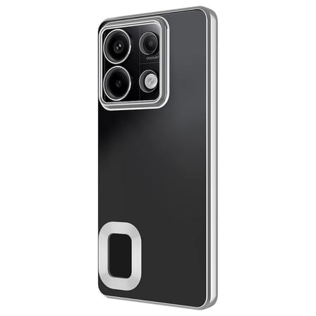Xiaomi Redmi Note 13 Pro 5G Uyumlu Kılıf Kamera Korumalı Logo Gösteren Zore Omega Kapak