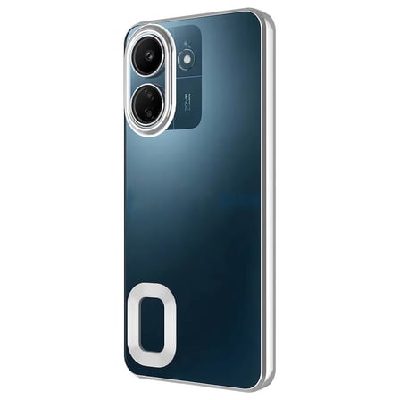 Xiaomi Redmi 13C Uyumlu Kılıf Kamera Korumalı Logo Gösteren Zore Omega Kapak