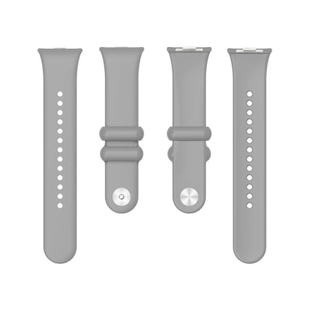 Xiaomi Redmi Watch 4 Uyumlu Kordon Silikon Spor Geçmeli Zore KRD-109 Kayış