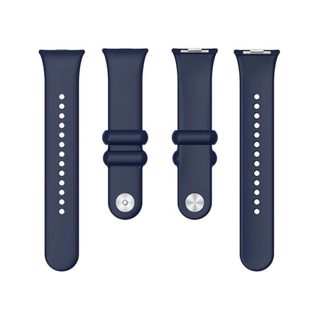 Xiaomi Redmi Watch 4 Uyumlu Kordon Silikon Spor Geçmeli Zore KRD-109 Kayış
