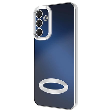 Samsung Galaxy A15 Uyumlu Kılıf Kamera Korumalı Logo Gösteren Zore Omega Kapak
