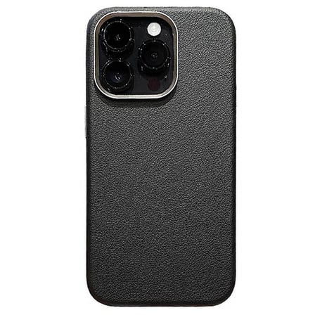 Apple iPhone 15 Pro Uyumlu Kılıf M-safe Şarj Özellikli PU Deri Zore Adora Kapak