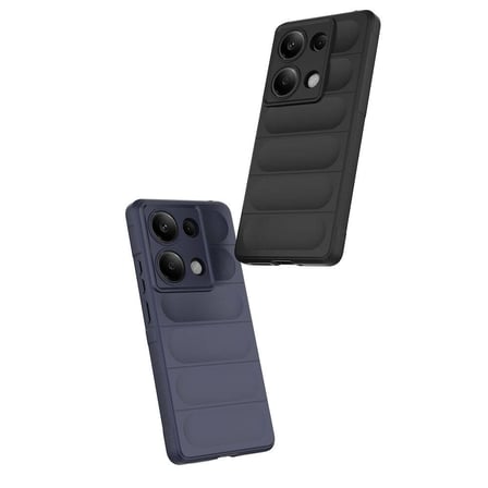 Redmi Note 13 Pro 4G Uyumlu Kılıf Esnek TPU Oyuklu Arka Yüzey Tasarımlı Zore Etnik Silikon Kapak