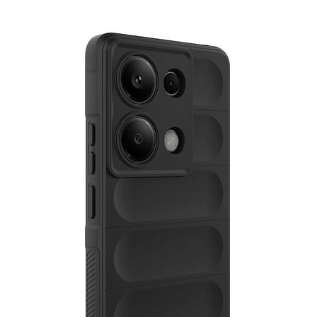 Redmi Note 13 Pro 4G Uyumlu Kılıf Esnek TPU Oyuklu Arka Yüzey Tasarımlı Zore Etnik Silikon Kapak