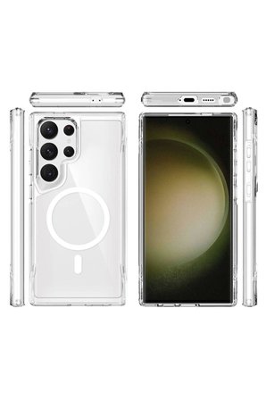 Samsung Galaxy S24 Ultra Uyumlu Kılıf Zore M-safe Şarj Özellikli T-Max M-safe Kapak