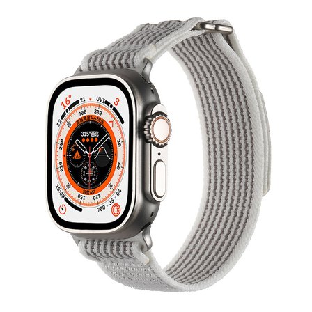 Apple Watch Ultra 49mm Uyumlu Hasır Kordon Zore KRD-106 Strap Kayış