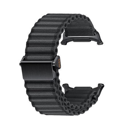 Samsung Galaxy Watch Ultra 47mm Uyumlu Zore KRD-120 Naylon Kumaş Hasır Örgülü Kordon