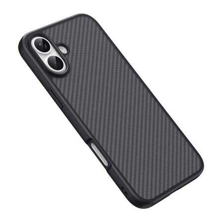 Apple iPhone 16 Uyumlu Kılıf M-safe Şarj Özellikli Karbon Fiber Tasarımlı Zore Elnino Kapak