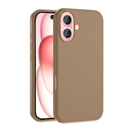 Apple iPhone 16 Uyumlu Kılıf M-safe Şarj Özellikli Sıvı Teknolojili Silinebilir Sert Zore Kivi Kapak
