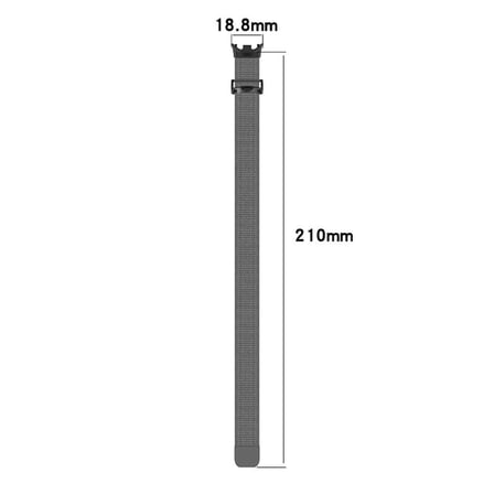 Xiaomi Smart Band 8 Uyumlu Zore KRD-01 Metal Kordon