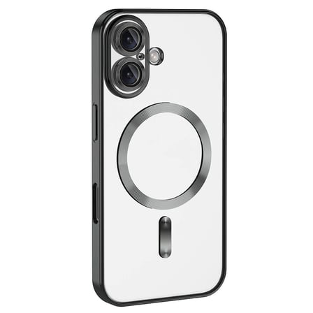 Apple iPhone 16 Plus Uyumlu Kılıf Kamera Korumalı M-safe Wireless Şarj Özellikli Zore Demre Kapak