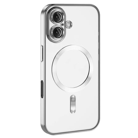 Apple iPhone 16 Plus Uyumlu Kılıf Kamera Korumalı M-safe Wireless Şarj Özellikli Zore Demre Kapak