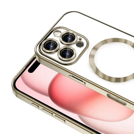 Apple iPhone 16 Pro Max Uyumlu Kılıf Kamera Korumalı M-safe Wireless Şarj Özellikli Zore Demre Kapak