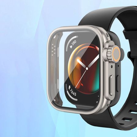 Huawei Watch Fit 3 Uyumlu - Apple Watch Ultra 49mm Kasa Dönüştürücü ve Ekran Koruyucu Zore Watch Gard 33