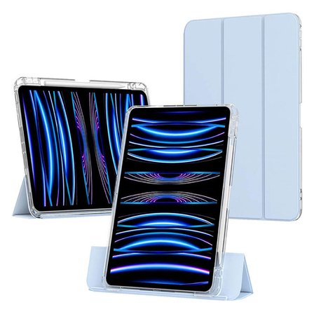 Apple iPad Air 11 2024 Uyumlu Kılıf Magnetik Ayrılabilen Airbagli Zore Sliding Tablet Kılıfı