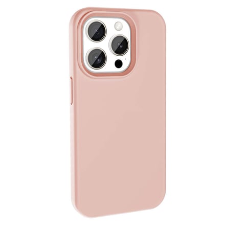 Apple iPhone 15 Pro Uyumlu Kılıf M-safe Şarj Özellikli Sıvı Teknolojili Silinebilir Sert Zore Kivi Kapak