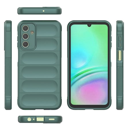 Samsung Galaxy A15 Uyumlu Kılıf Esnek TPU Oyuklu Arka Yüzey Tasarımlı Zore Etnik Silikon Kapak