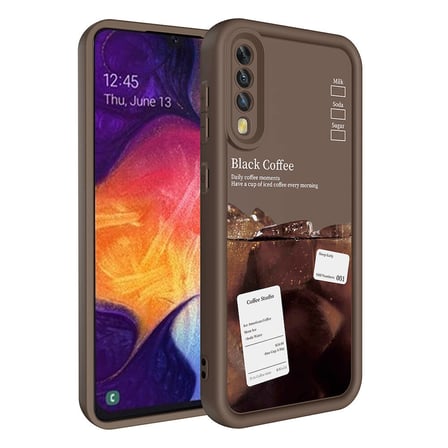 Samsung Galaxy A70 Uyumlu Kılıf Kamera Korumalı Baskılı Arka Yüzey Zore Klas Kapak