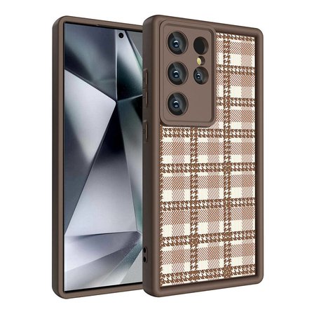 Samsung Galaxy S24 Ultra Uyumlu Kılıf Kamera Korumalı Baskılı Arka Yüzey Zore Klas Kapak