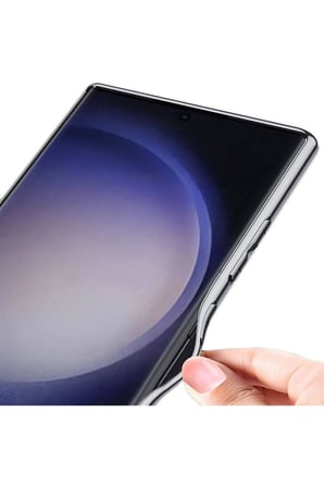 Samsung Galaxy S23 Ultra Uyumlu Kılıf Kamera Korumalı Karbon Tasarım Zore Yeni Seri Procase Kapak
