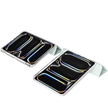 Apple iPad Pro 13 2025 M5 Uyumlu Kılıf Magnetik Ayrılabilen Airbagli Zore Sliding Tablet Kılıfı