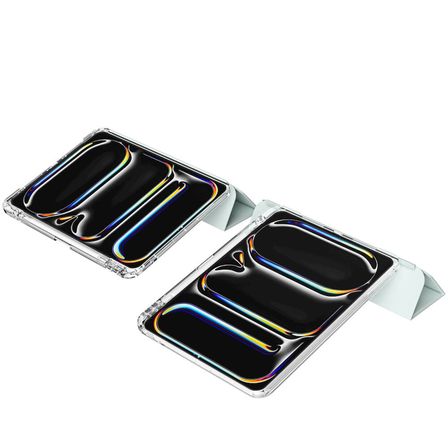Apple iPad Pro 13 2025 M5 Uyumlu Kılıf Magnetik Ayrılabilen Airbagli Zore Sliding Tablet Kılıfı