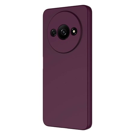 Xiaomi Redmi A3 4G 2024 Uyumlu Kılıf Silikon İçi Yumuşak Soft Yüzey Zore Mara Lansman Kapak