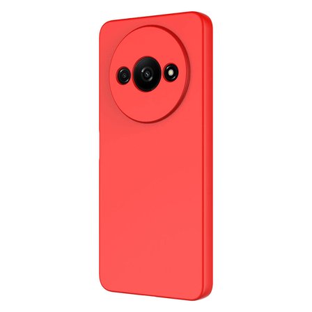 Xiaomi Redmi A3 4G 2024 Uyumlu Kılıf Silikon İçi Yumuşak Soft Yüzey Zore Mara Lansman Kapak