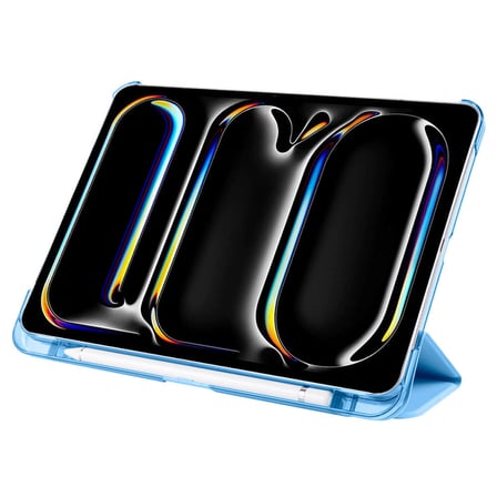 Apple iPad Pro 11 2024 Uyumlu Zore Smart Cover Kalem Bölmeli Standlı 1-1 Kılıf