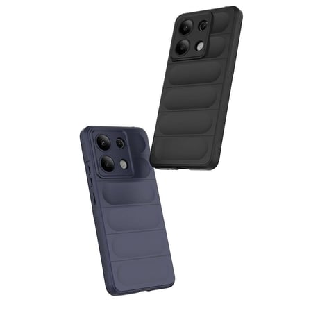 Xiaomi Redmi Note 13 4G Uyumlu Kılıf Esnek TPU Oyuklu Arka Yüzey Tasarımlı Zore Etnik Silikon Kapak
