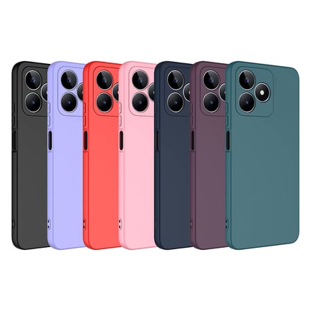 Realme Note 50 Uyumlu Kılıf Silikon İçi Yumuşak Soft Yüzey Zore Mara Lansman Kapak
