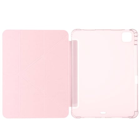 Apple iPad Pro 11 2024 Uyumlu Kılıf Zore Tri Folding Kalem Bölmeli Standlı Kılıf