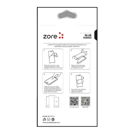 Samsung Galaxy S24 FE Uyumlu Zore Blue Nano Ekran Koruyucu