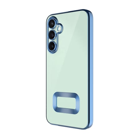 Samsung Galaxy A16 Uyumlu Kılıf Kamera Korumalı Logo Gösteren Zore Omega Kapak