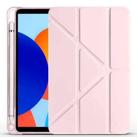 Xiaomi Redmi Pad SE 8.7 Uyumlu Kılıf Zore Tri Folding Kalem Bölmeli Standlı Kılıf